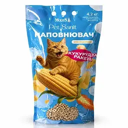 Наповнювач кукурудзяний Modes Pet Sanit 4.2 кг