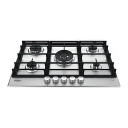 Варильна поверхня газова Whirlpool GMWL728IXL - мініатюра 2