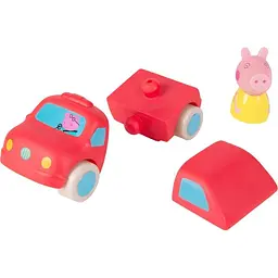 Іграшка-конструктор для ванної Peppa Pig Пеппа та машинка (122256) - мініатюра 2
