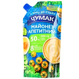 Майонез Чумак Апетитний 50% 300 г