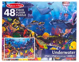 Мега-пазл Melissa&Doug Водяний світ, 48 елементів (MD10427) - мініатюра 3