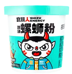 Локшина швидкого приготування Shizu Energy Instant Vermicelli Spicy Luo Si Fen Snail, 141г