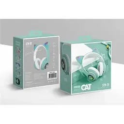 Навушники Bluetooth Tucci STN28 з вушками Mint green - мініатюра 6