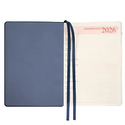 Щоденник-діловий записник А5 Leo Planner датований 2026 Boss синій 368 сторінок (252633) - мініатюра 4