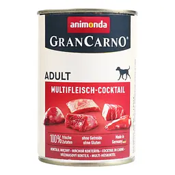 Вологий беззерновий корм для собак Animonda GranCarno Adult Multi Meat Cocktail, мультим'ясний коктейль, 400 г - мініатюра 2