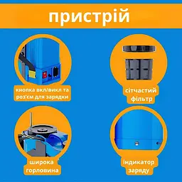Сільськогосподарський обприскувач акумуляторний 20 л - мініатюра 9