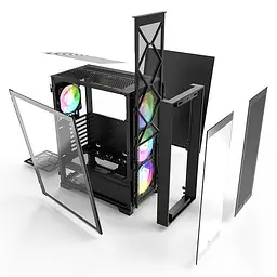 Корпус ATX W/O PSU AIR 1000 PREMIUM (B) MONTECH - мініатюра 8