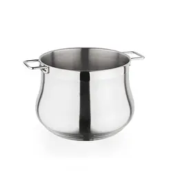 Кастрюля Barazzoni Tummy 001001014 14 см 2.25 л серебристая