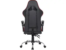 Комп'ютерне крісло для геймера Defender Pilot PU Red/black (64354) - мініатюра 6
