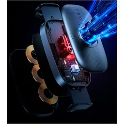 Автотримач із бездротовою зарядкою Baseus LightChaser Series Triple-Coil 15W Black (C40355901111-00) [124906] - мініатюра 11