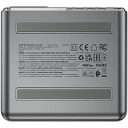 Зарядний пристрій 4xUSB 218W (3xUSB-C+USB-A) Gan Z4 Fast Charger Acefast - мініатюра 6