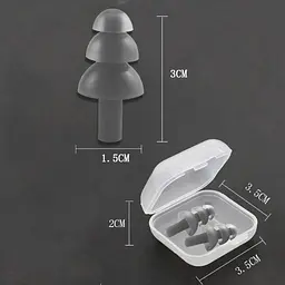 Бервуха (Беруші) Renvo Light Чорний Уні (2SC120-01) - мініатюра 3
