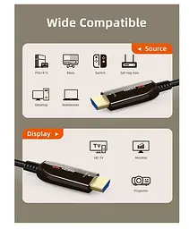 Кабель Cabletime HDMI-HDMI V 2.1 50 м (CA914036) - мініатюра 4