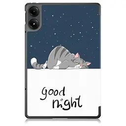 Чохол HardPrinted з малюнком для Xiaomi Redmi Pad Pro 12.1 / Poco Pad 2024 Sleepy Cat - мініатюра 3