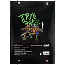 Папка для зошитів B5 Kite NT25-210 Ninja Turtles на резинці картон - мініатюра 2