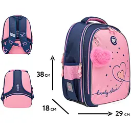 Рюкзак шкільний Yes S-111 Bright Hearts (550105) - мініатюра 10