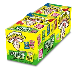 Льодяники Warheads Extreme Sour Hard Candy Peg Bag 56г - мініатюра 7