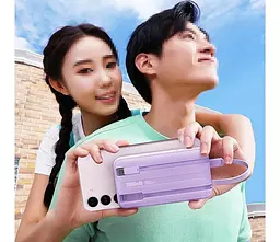 Power Bank Baseus Comet Series 10000mAh 30W (P10022508512-00) (PPMD10C) 2USB-C cable Purple CN - мініатюра 4