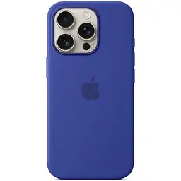 Силіконовий чохол CasePro Silicone Case with MagSafe Ultramarine для iPhone 16 Pro - мініатюра 4