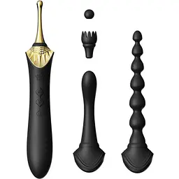 Вібратор Zalo Bess 2 Obsidian Black (SO8236) [108399] - мініатюра 1