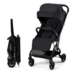 Прогулянкова коляска Kinderkraft Indy 3 Coal Black (KSINDY03BLK0000) - мініатюра 4