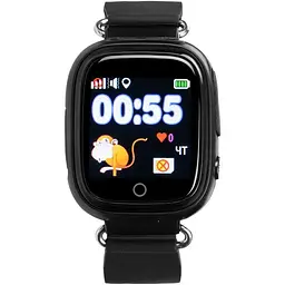 Дитячі розумні годинник з GPS трекером Gelius Pro GP-PK003 Black
