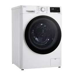 Пральна машина LG фронтальна, 7кг, 1200, A+++, 48см, дисплей, пара, інвертор, білий (F2V3HS0WW) - мініатюра 2