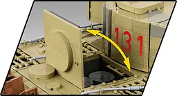 Конструктор Cobi PzKpfw VI Тигр 131 масштаб 1:12, 8000 деталей (COBI-2801) - мініатюра 10