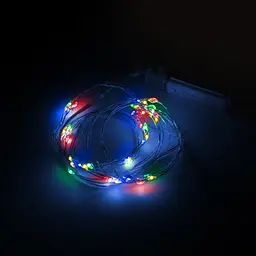 Електрогірлянда Yes! Fun нитка на мідному дроті 60 LED статична 6 м різнокольорова (975031) - мініатюра 4