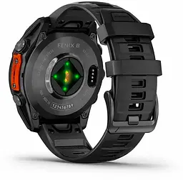 Смарт-годинник Garmin Fenix ​​8 47mm AMOLED Slate Gray with Black Silicone Band (010-02904-00) - мініатюра 3