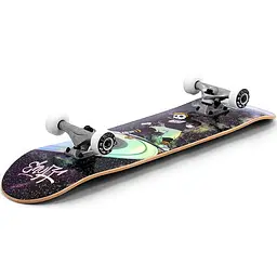 Скейтборд Enuff Skully Hologram Mini Чорний - мініатюра 2