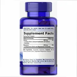 Мінеральний комплекс Puritans Pride Calcium Magnesium Chelated 100 капсул - мініатюра 2