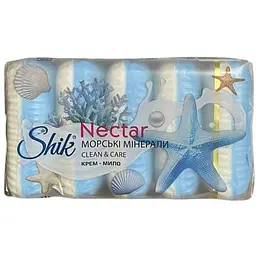 Крем-мило туалетне екопак Shik 5шт 70г Nectar Морські мінерали