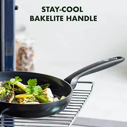 Сковорода WOK GreenPan Torino 28 см чорна CC001695-001 - мініатюра 4