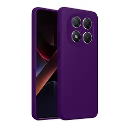 Чохол MAKE Xiaomi Redmi Note 14 Pro 5G/Poco X7 Silicone Deep Purple - мініатюра 2