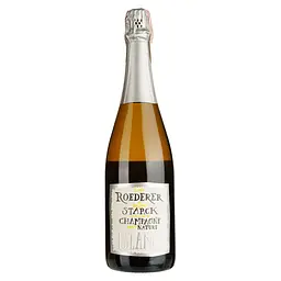 Шампанське Louis Roederer Nature Brut Philippe Starck Vintage 2012 DeLuxe, біле, брют, 12%, 0,75 л (1003129) - мініатюра 2