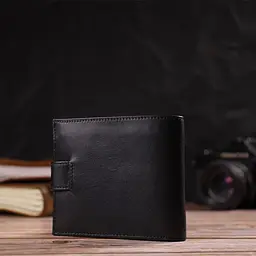 Чоловічий шкіряний гаманець Canpellini 11,5х9,7х2 см acs0025627 - мініатюра 7
