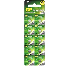 Батарейка GP Alkaline AG4 (LR626/SR66) лужна 1.5V 10 шт.