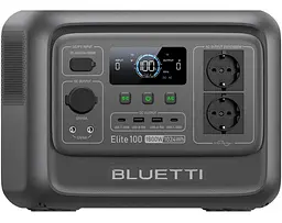 Зарядна станція BLUETTI Elite 100 V2 Portable / 1800 Вт / 1024 Вт/ч / LiFePO4 (EL100V2) UA U1