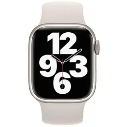 Силіконовий ремінець CasePro Solo Loop Starlight Size L для Apple Watch 45mm/44mm/42mm - мініатюра 2