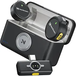 Бездротовий мікрофон Lavalier для iPhone/Android з Lightning/USB-C Plug-Play, шумозаглушення