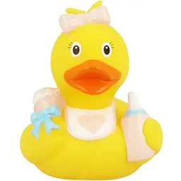 Качка FunnyDucks Пупс дівчинка (1848) - мініатюра 3