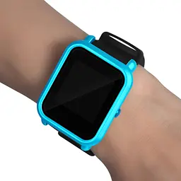 Захисний бампер Tamister для смартгодинника Amazfit Bip / Bip Lite блакитний - мініатюра 5