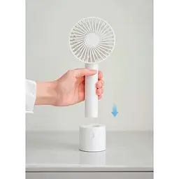 Портативний вентилятор DK WT-F69 White [136029] - мініатюра 3