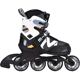 Ролики дитячі Micro NEW Shaper 29-32 Чорний-Сірий - мініатюра 3