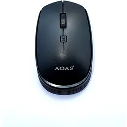 Миша безпровідна AOAS W02 4D/BT5.0/2.4Ghz/1600dpi/ чорна