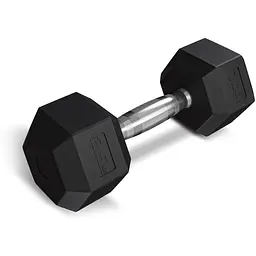 Гантеля шестигранна прогумована TX-025RD Trex Sport 2,5кг