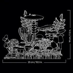 Конструктор LEGO Botanicals Лісові гриби (11505) - мініатюра 7