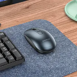 Мишка безпровідна Borofone BG13 Winner 2.4G business wireless mouse чорний - мініатюра 2