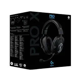Ігрові навушники Logitech G Pro X Wireless LIGHTSPEED гарнітура для ПК чорна (981-000907) - мініатюра 8